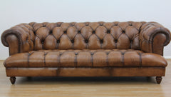 Bespoke Drummond Grand In Buffalo Leather Hand Antique Brown