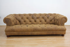 Drummond Grand Sofa Semi-Aniline Leather Ranch Tan